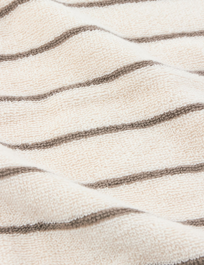Yard striped cotton bath towel 100x50 cm (British brand)