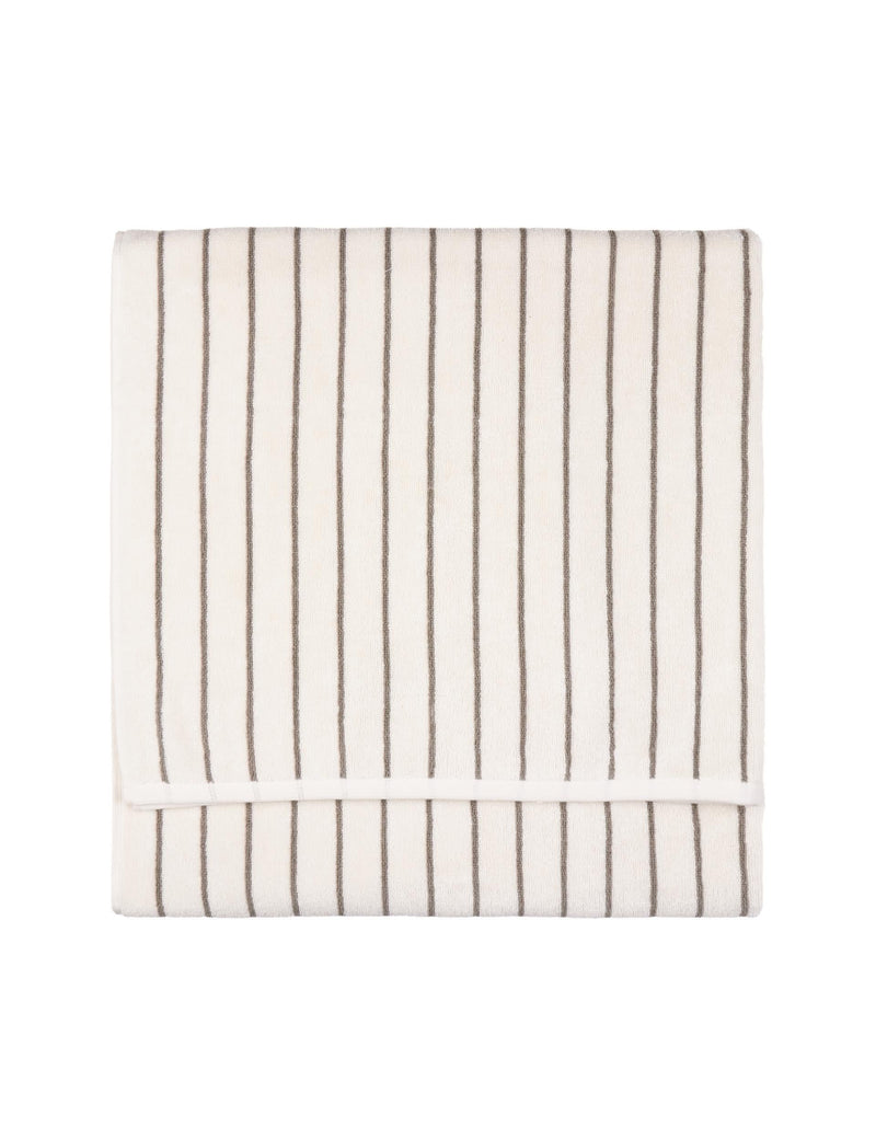 Yard striped cotton bath towel 100x50 cm (British brand)