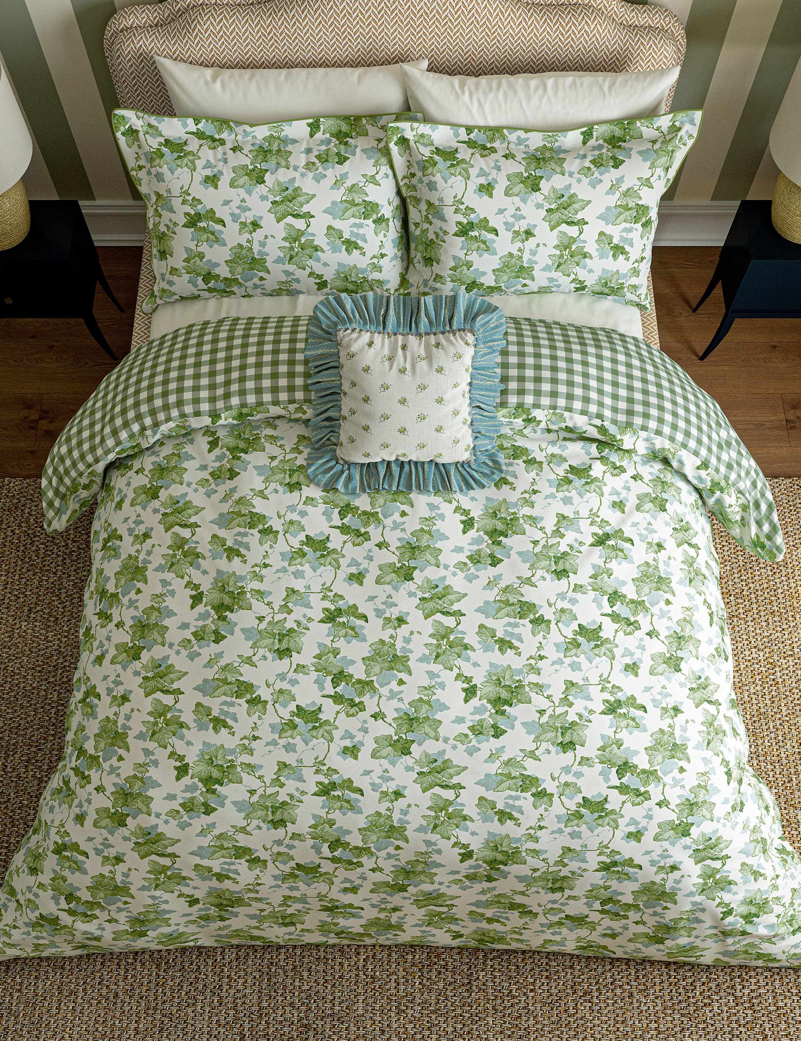 Sanderson Hedra bedding set pure cotton (British brand)