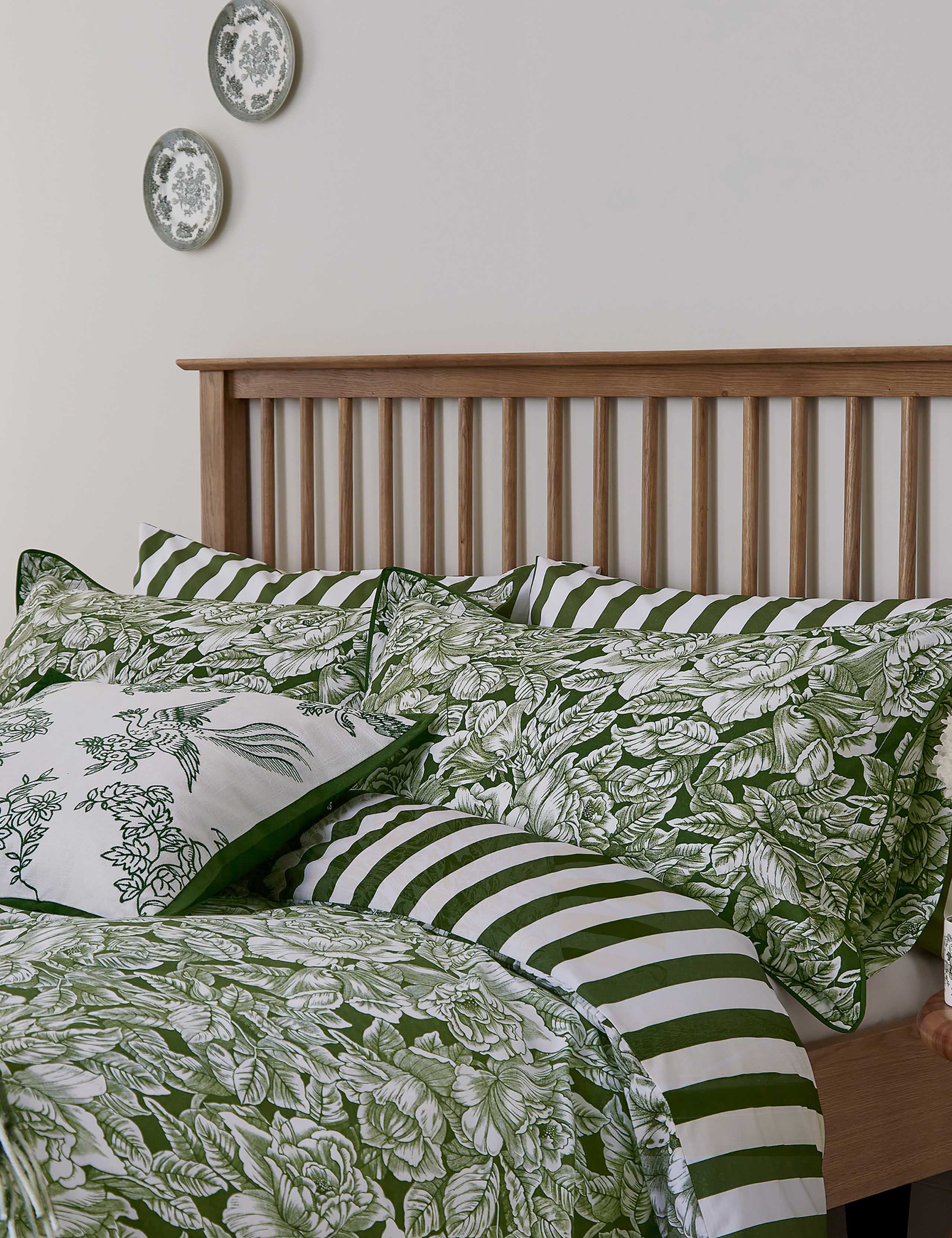 Bedeck of Belfast pure cotton hibiscus bedding set, imported from the UK