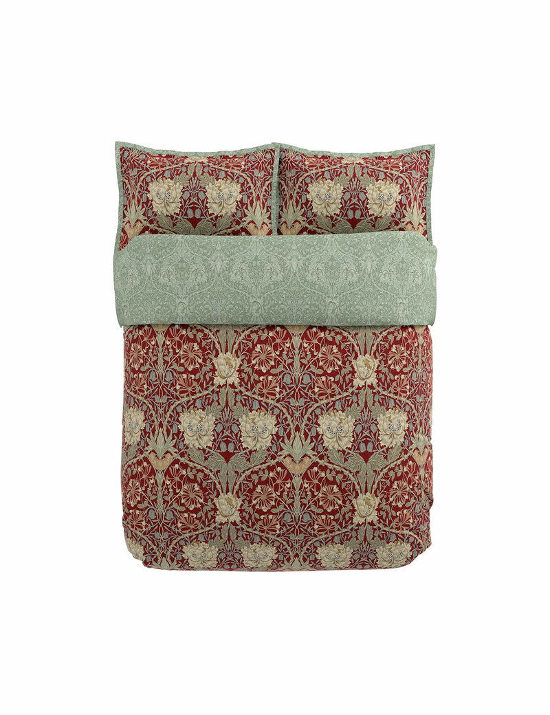 Morris & Co Honeysuckle & Tulip bedding set (British brand)