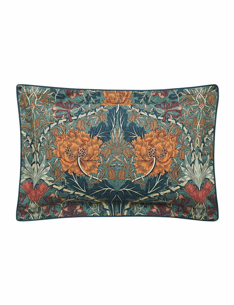 Morris & Co Honeysuckle & Tulip duvet cover, UK version