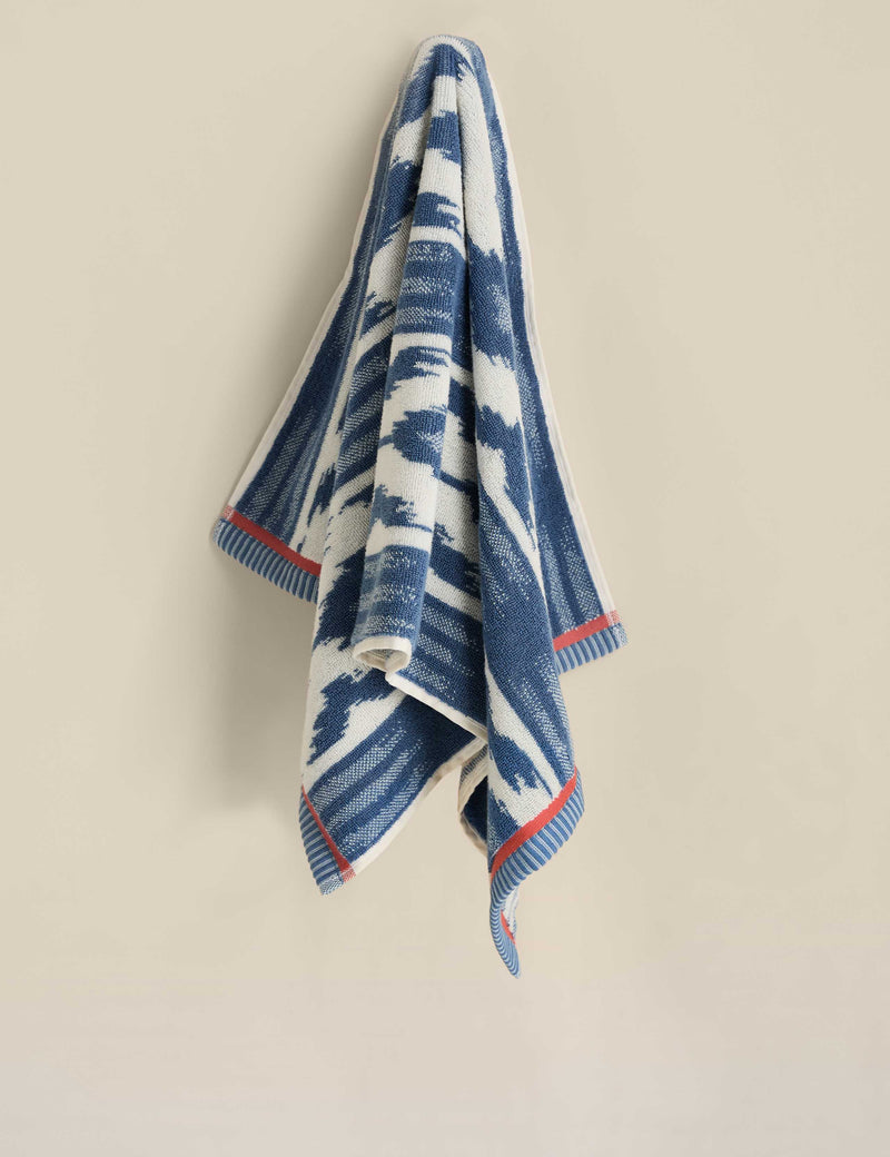 Pure Cotton Ikat Towel 550gsm (British brand)
