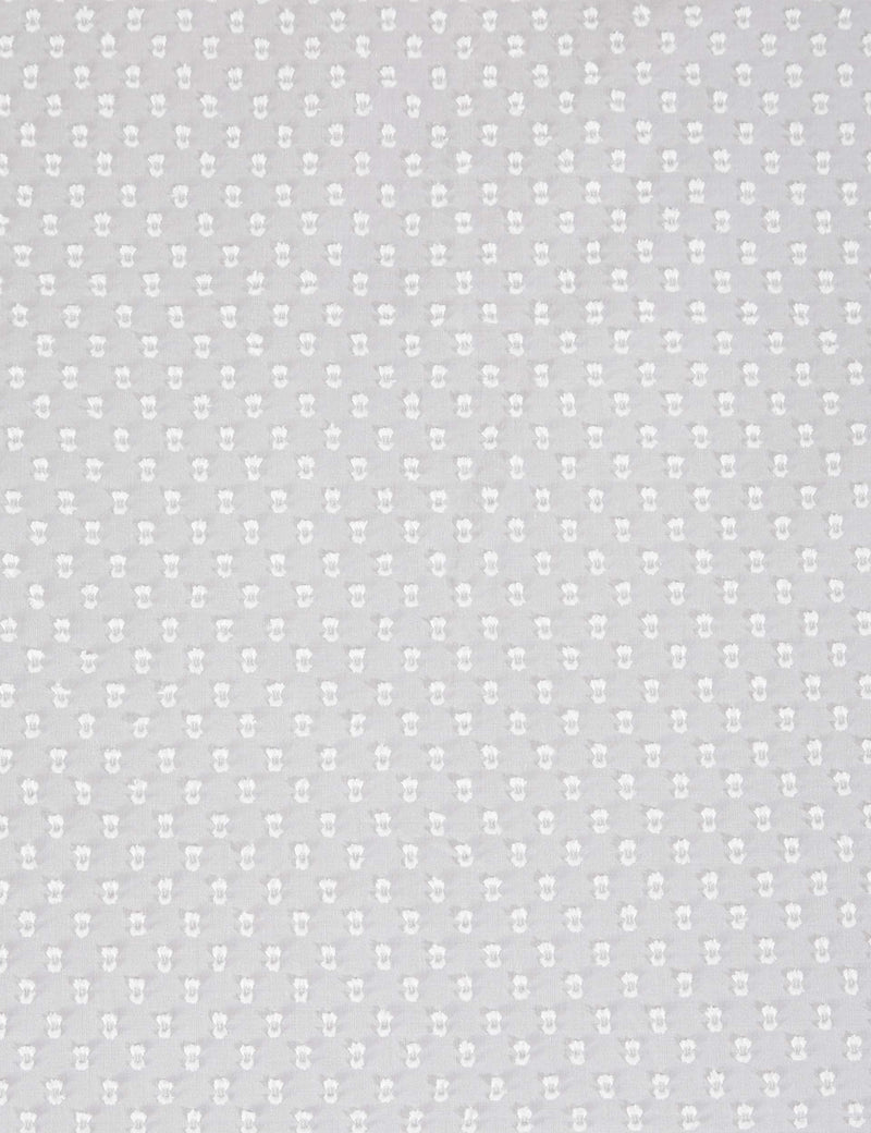 Pure cotton iris spotty dobby bedding set, imported from the UK