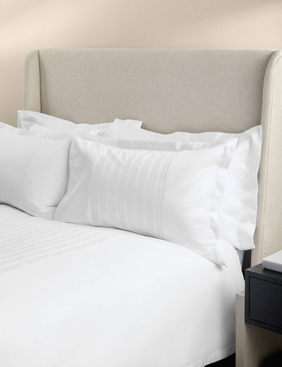 M&S M&S X Kelly Hoppen Pure Cotton Jacquard Striped Bedding Set- Buy online at McGrocer