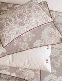 Bedeck Kassi pure cotton cushion 40x70cm floral geometric design (British brand)