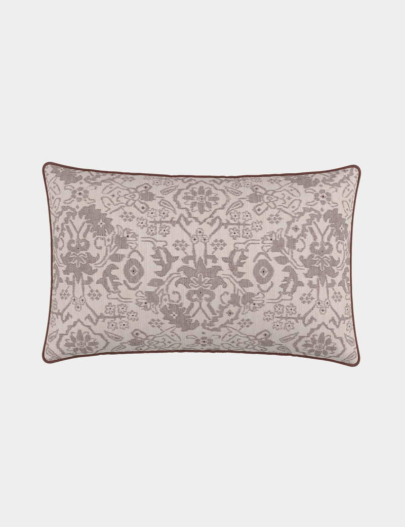 Bedeck Kassi pure cotton cushion 40x70cm floral geometric design (British brand)