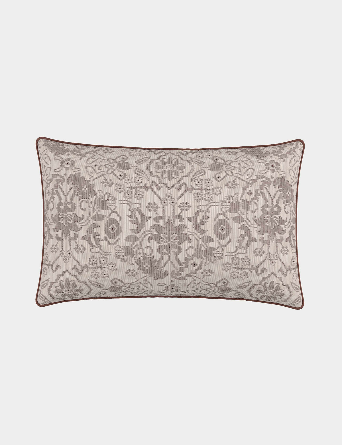 Bedeck Kassi pure cotton cushion 40x70cm floral geometric design (British brand)