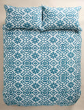 M&S X Fired Earth Kimyou Jacquard bedding set, imported from the UK