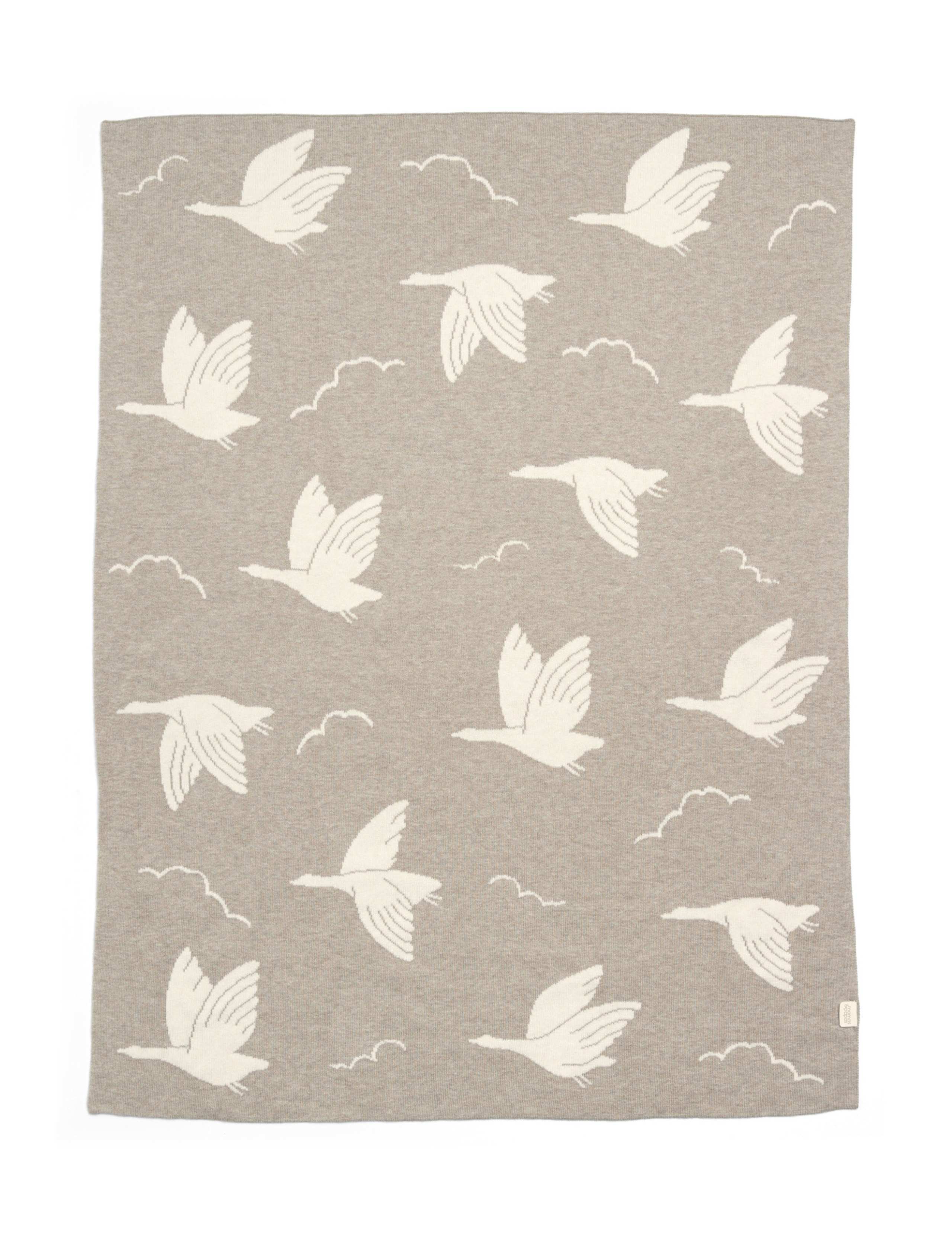Mamas & Papas pure cotton knitted shawl, imported from the UK