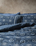 M&S X Fired Earth Kouya Jacquard bedding set, imported from the UK