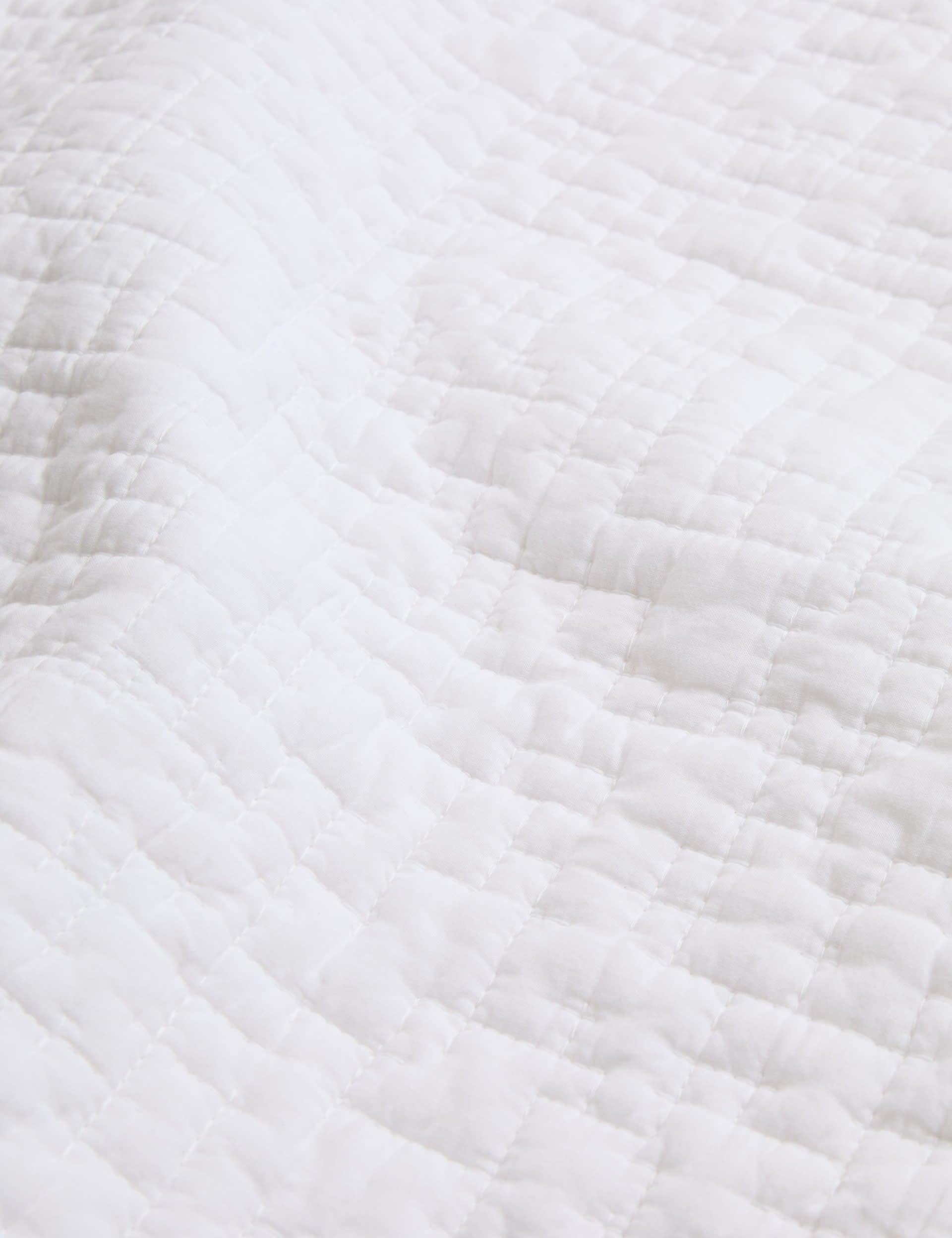 Large decorative cushion pure cotton scalloped motif, imported from the UK