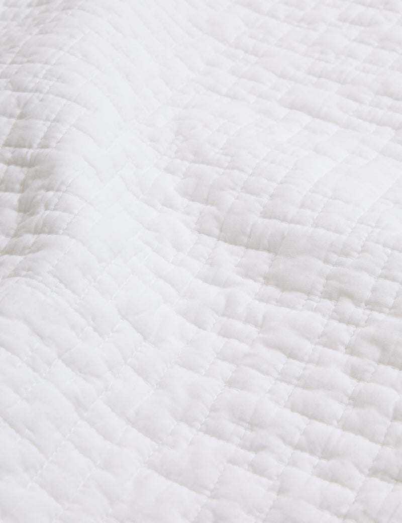 Large decorative cushion pure cotton scalloped motif, imported from the UK