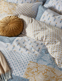 Laura Ashley Pure Cotton Laurissa Patchwork Bedding Set, imported from the UK