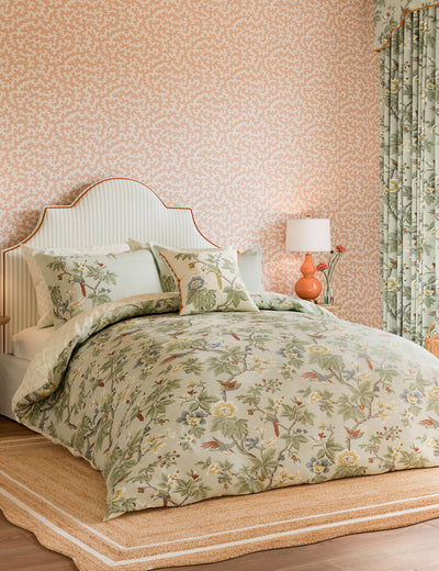 M&S Sanderson Pure Cotton Lophura Bedding Set- Buy online at McGrocer