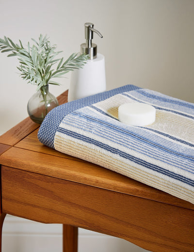 M&S Bedeck of Belfast Pure Cotton Lorelei Bath Towel- Buy online at McGrocer