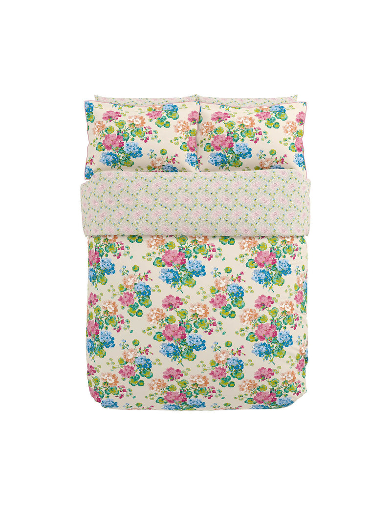 Land & Shore bedding set Lori floral reversible, UK version