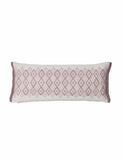 Bedeck of Belfast Marielle embroidered pure cotton cushion (British brand)