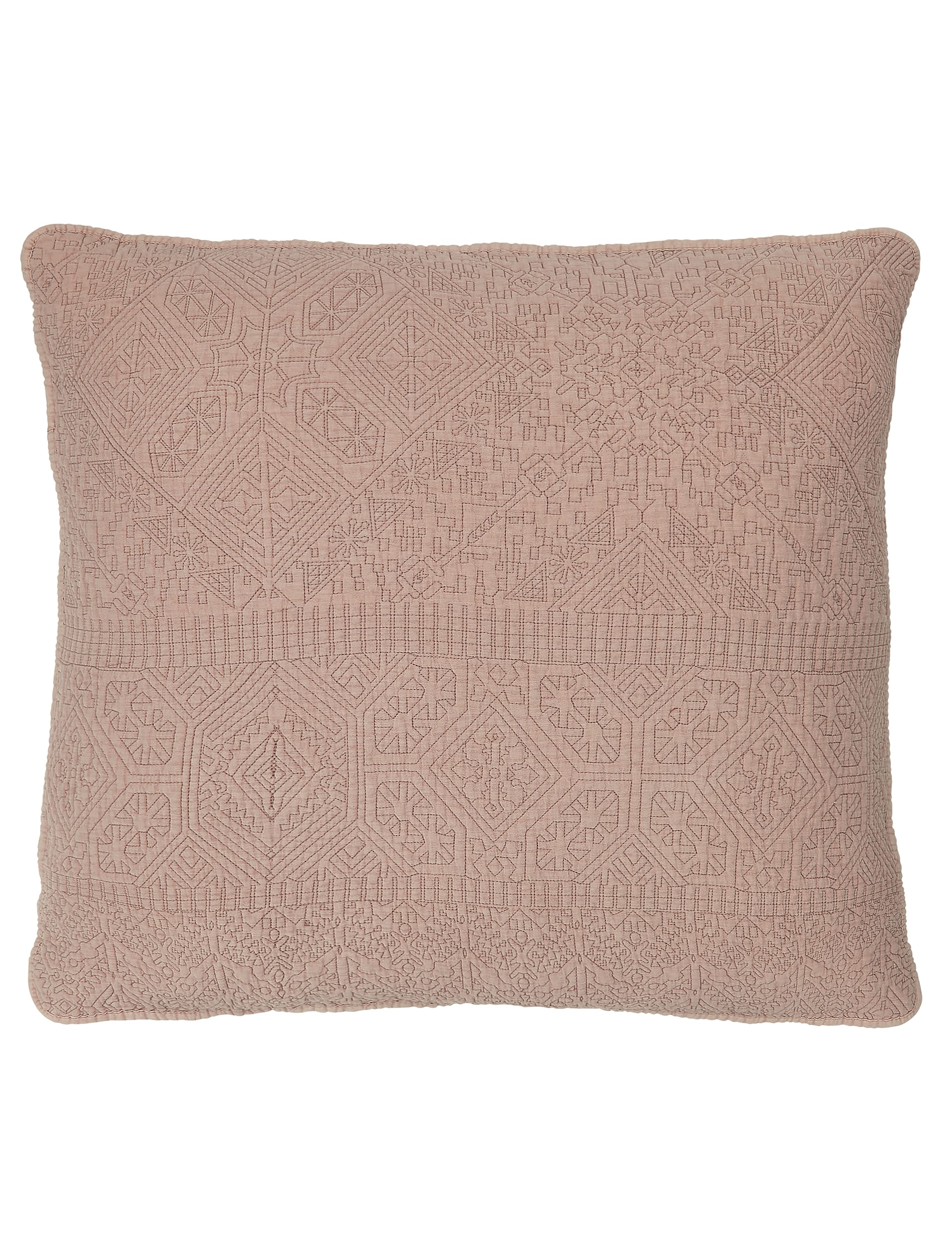 Bedeck of Belfast pure cotton Marielle square pillowcase, imported from the UK