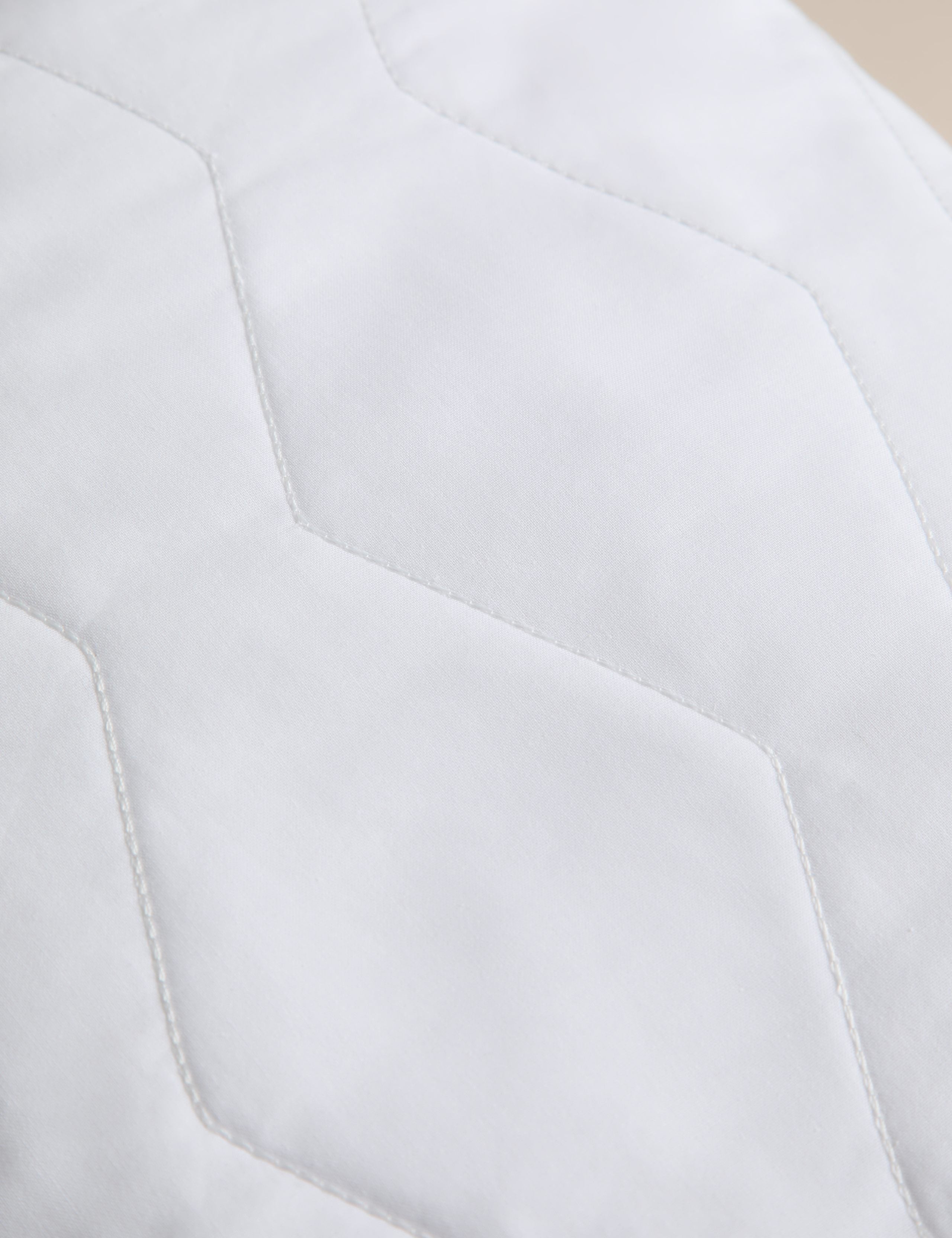 Pure cotton mattress protector, imported from the UK