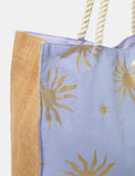 Accessorize metallic sun shopper tote bag, imported from the UK