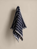 Pure cotton narrow stripe towel 500 GSM, UK version