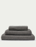 Pure cotton narrow striped bath towel, imported from the UK