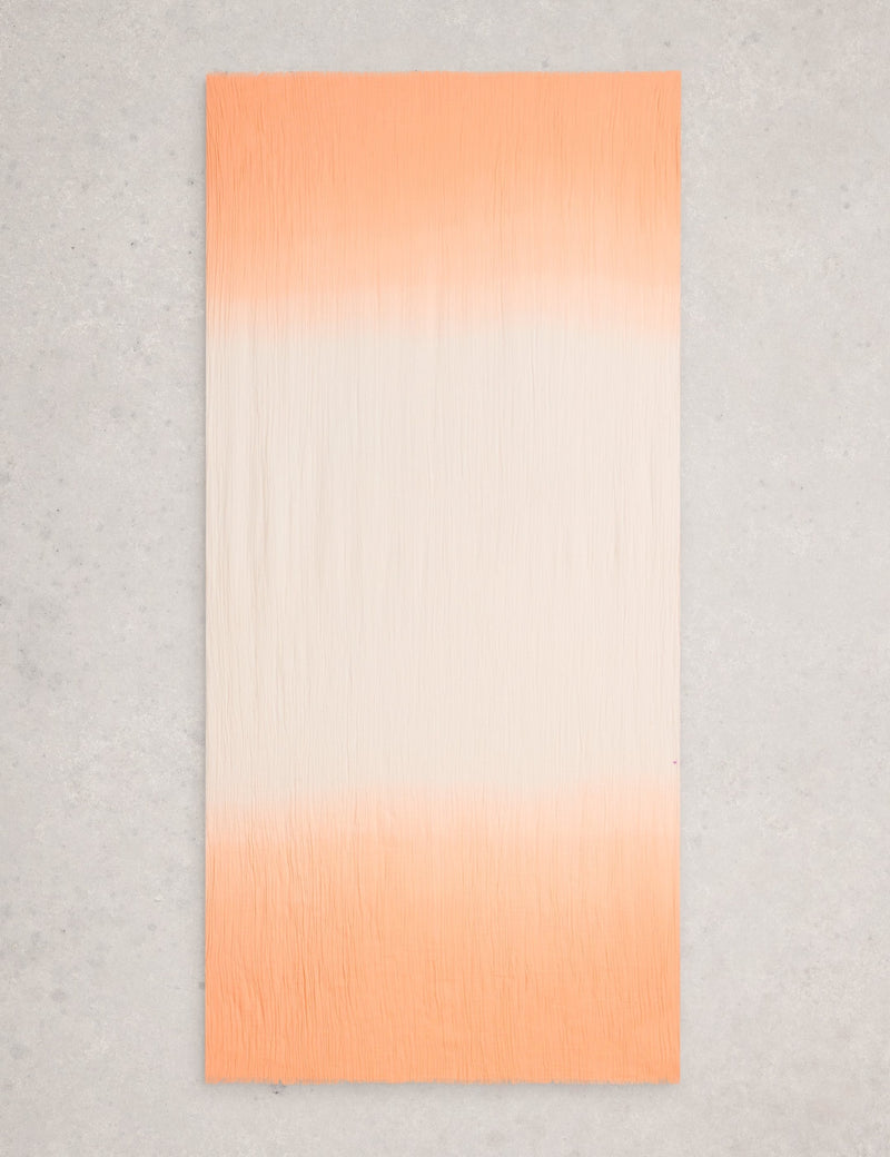 White Stuff pure cotton ombre scarf - British product