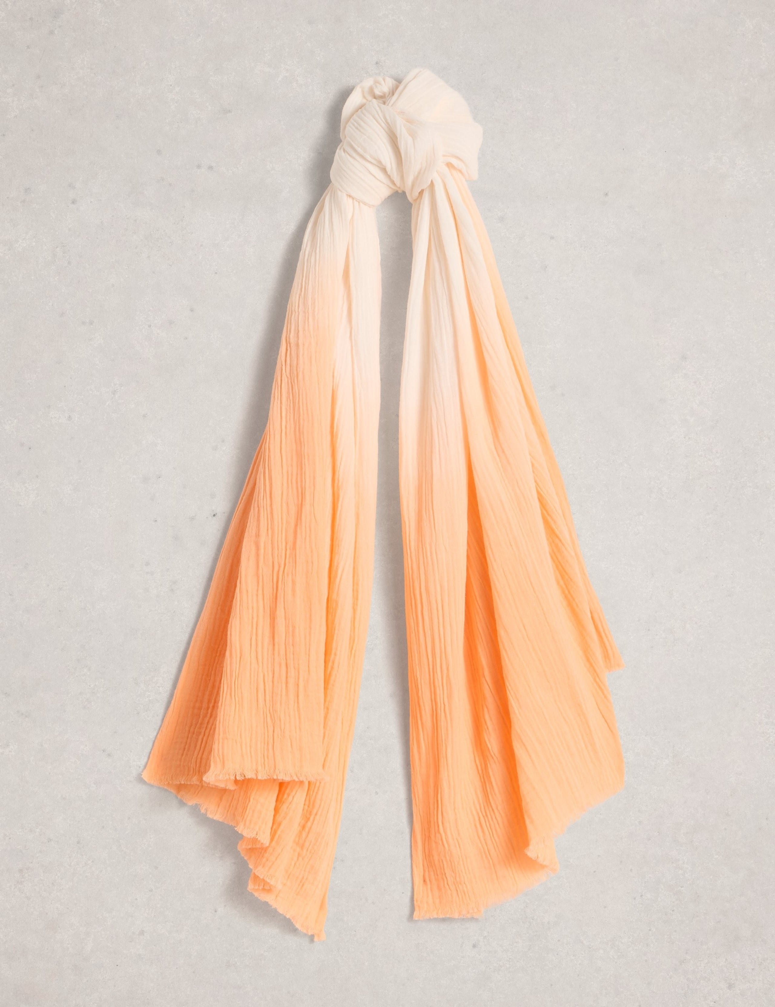 White Stuff pure cotton ombre scarf - British product