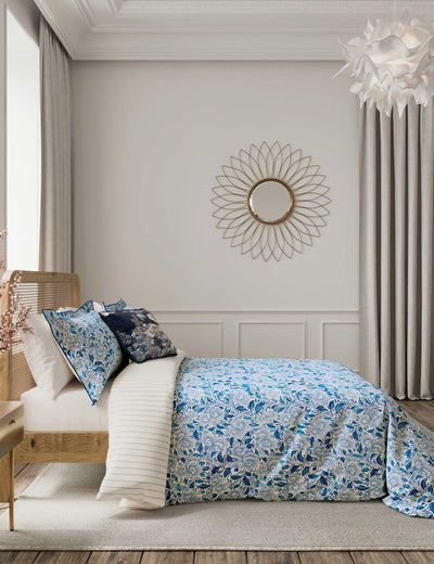 M&S Pure Cotton Ornamental Bloom Bedding Set- Buy online at McGrocer