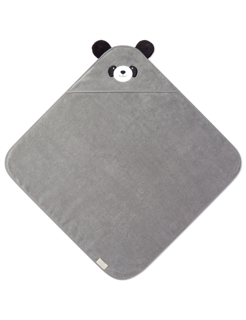 Pure cotton panda hooded baby towel, UK version