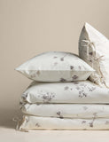 Pure cotton pressed floral bedding set (British brand)