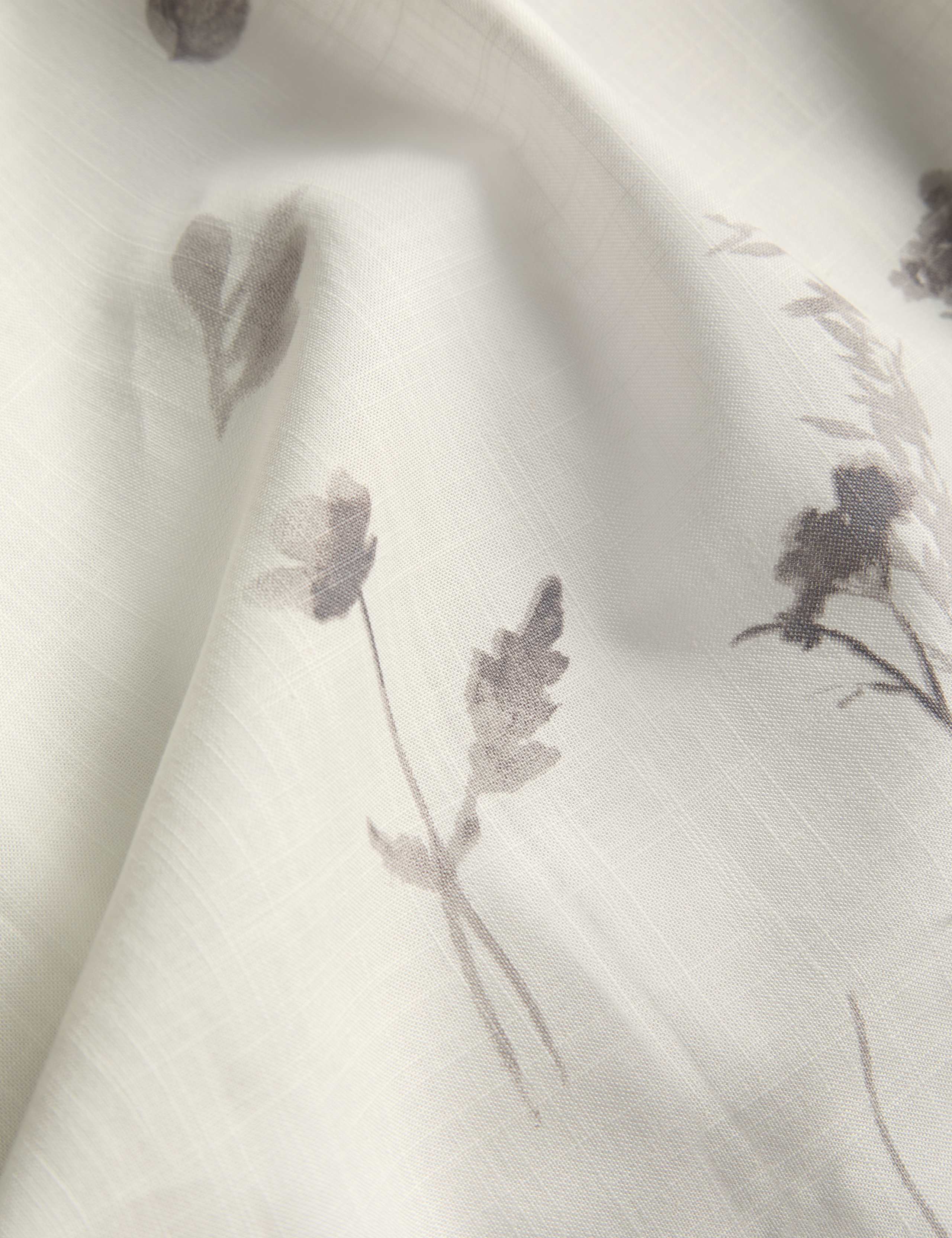 Pressed floral print pure cotton bedding set, UK version