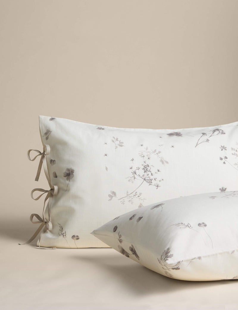 Pressed floral print pure cotton bedding set, UK version