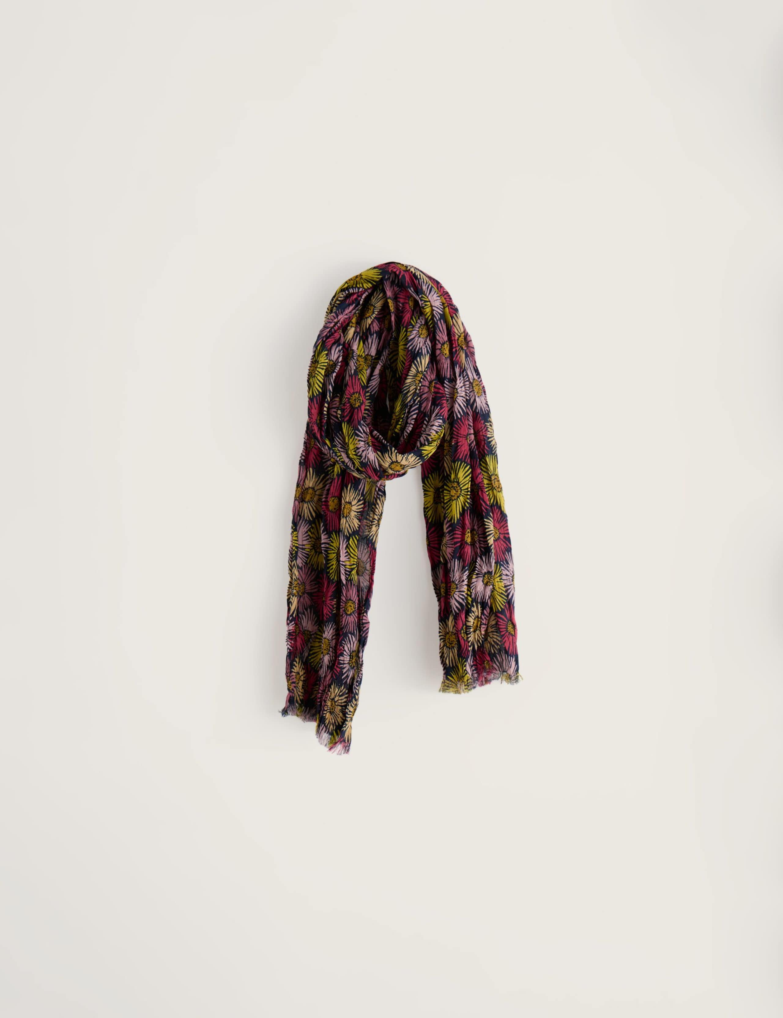 Seasalt Cornwall pure cotton floral scarf (British brand)