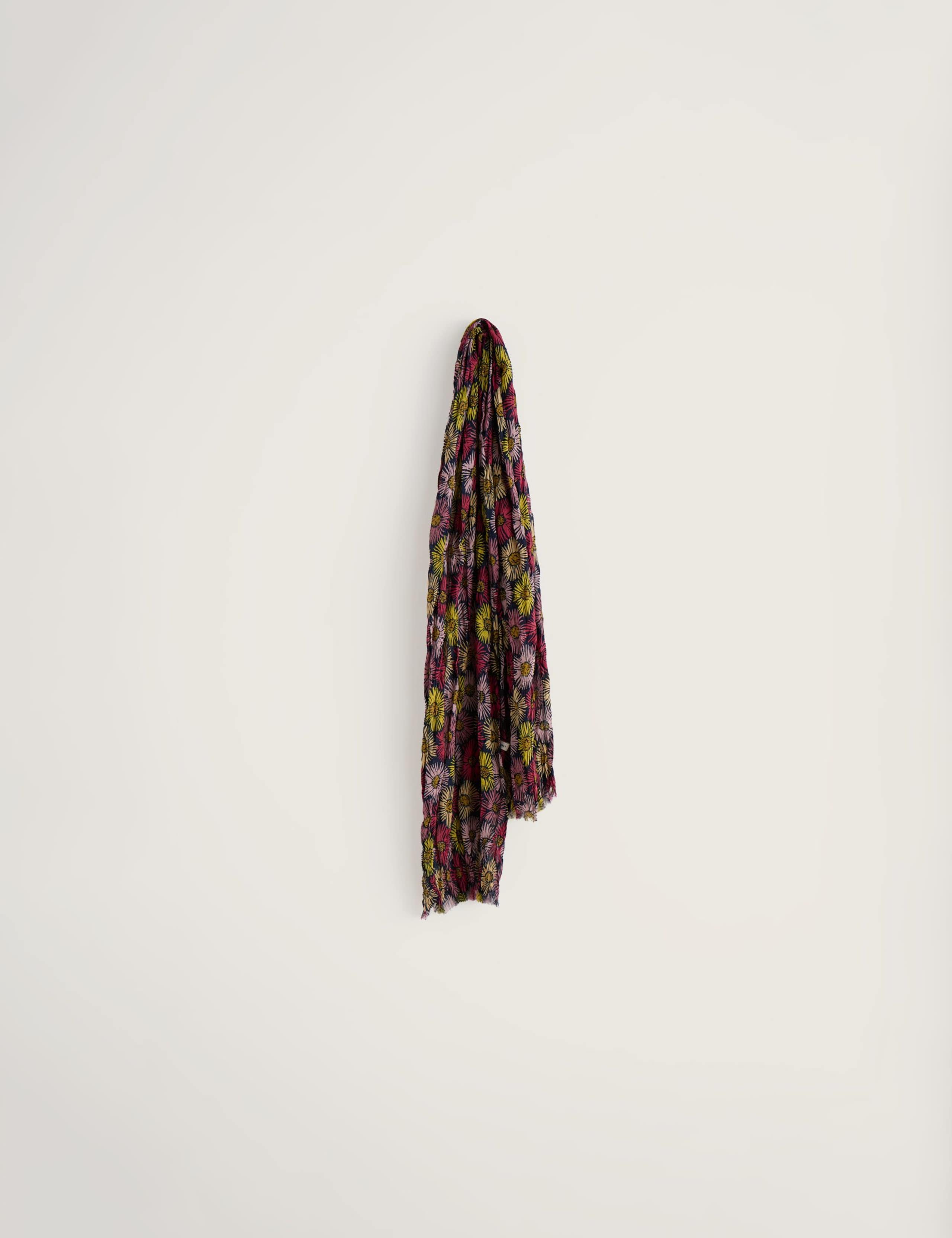 Seasalt Cornwall pure cotton floral scarf (British brand)