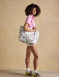 Joules pure cotton printed tote bag with palm design - British product