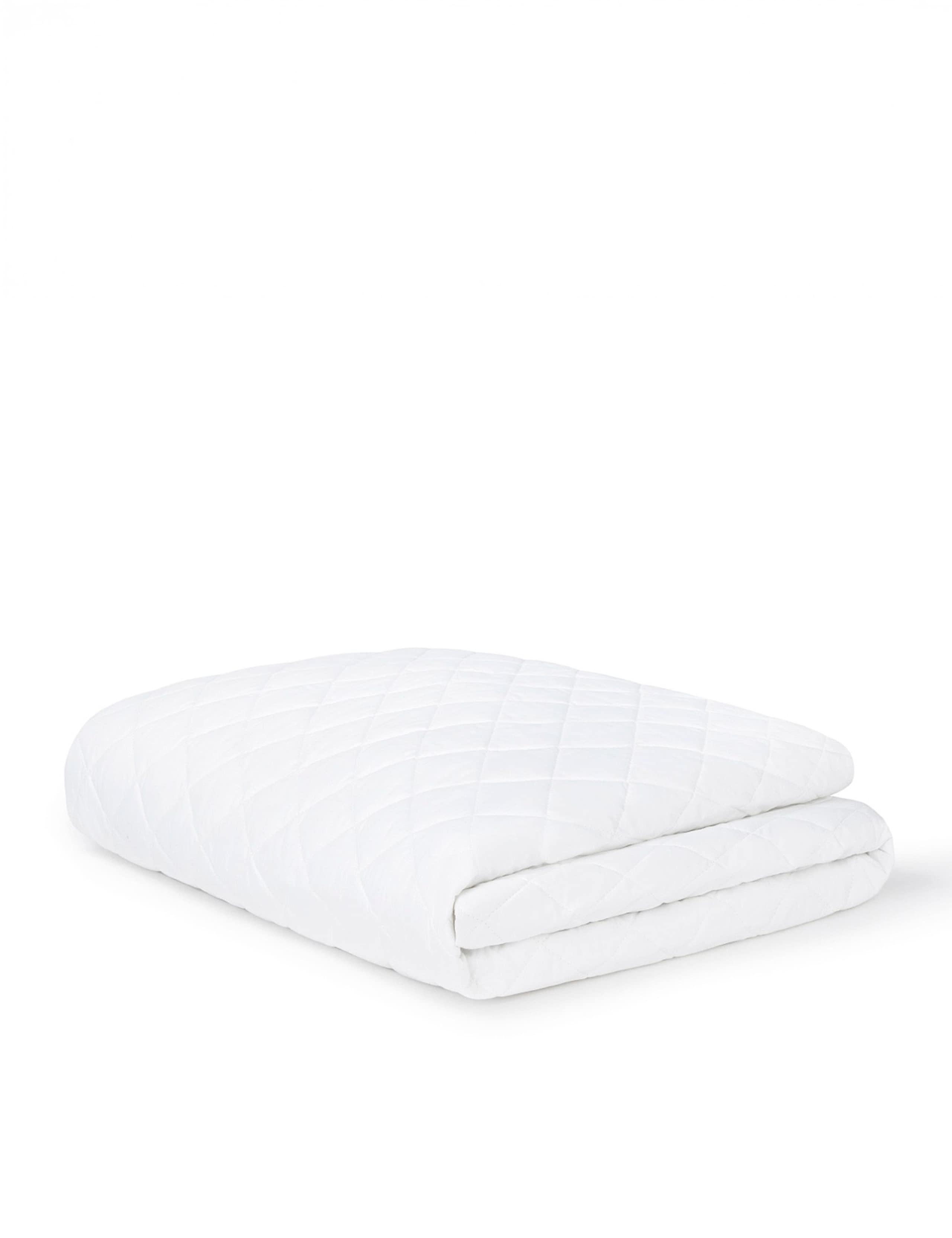 Bedfolk Pure Cotton Quilted Mattress Protector - British product
