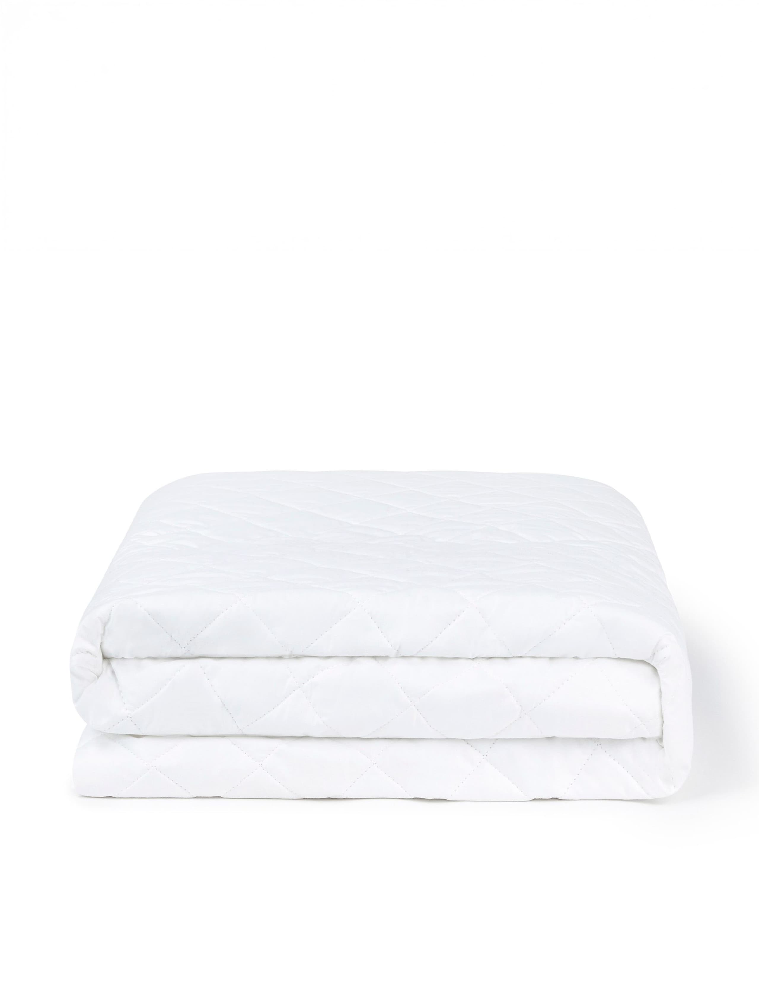 Bedfolk Pure Cotton Quilted Mattress Protector - British product