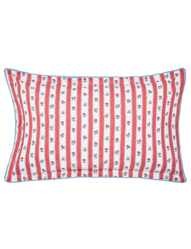 Land & Shore pure cotton Quintin Stripe bedding set (British brand)
