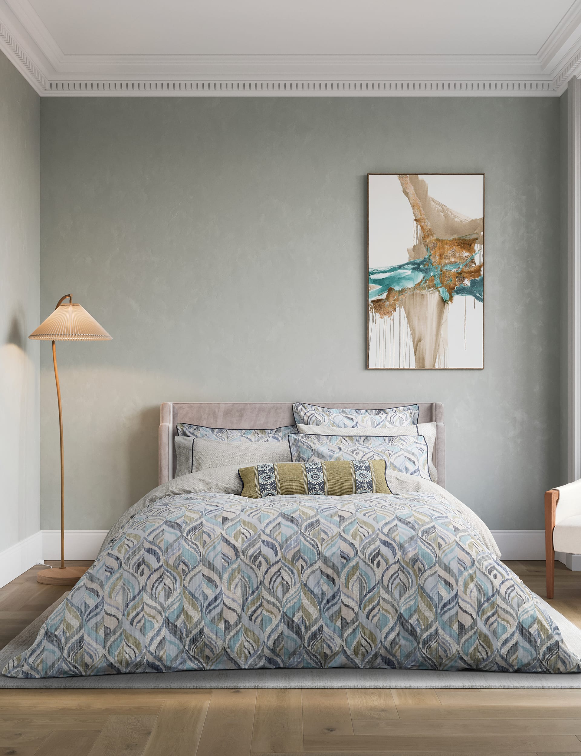 Pure Cotton Rayanne Bedding Set