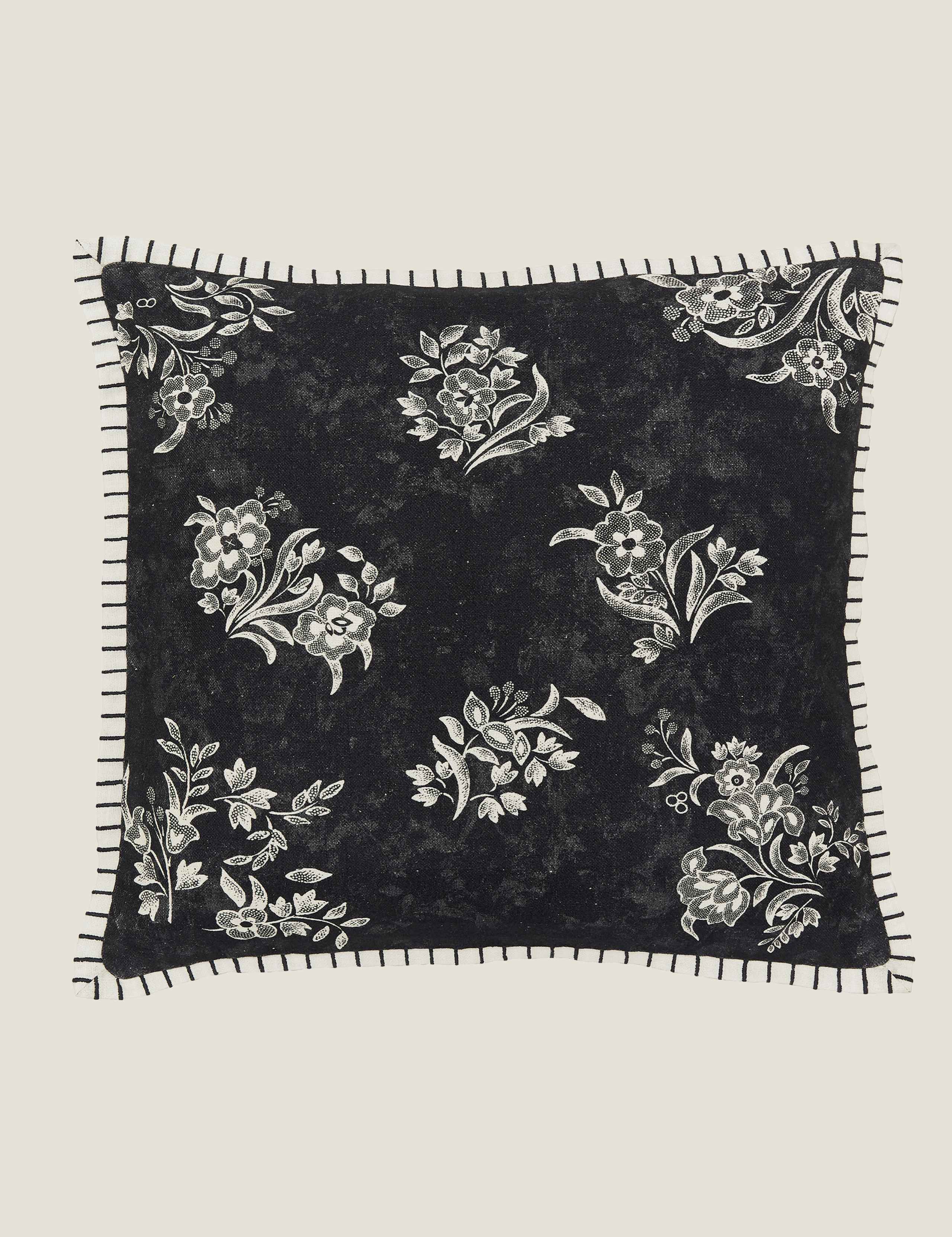 Bedeck of Belfast pure cotton Regal Peacock cushion 50cm, UK version
