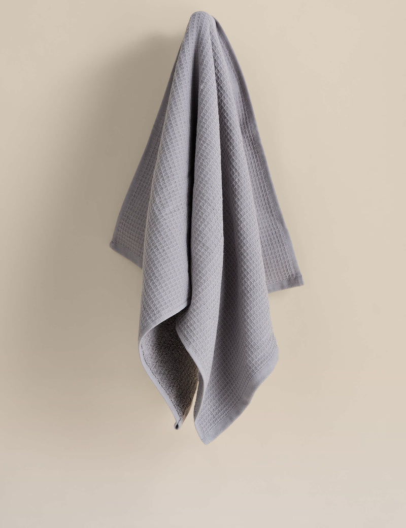 Pure cotton waffle and terry towel, UK version
