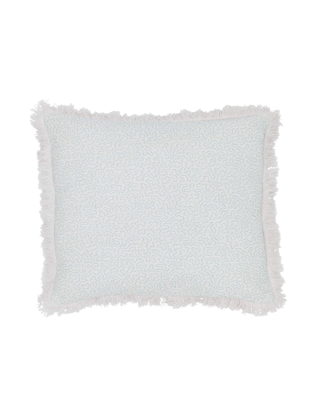 Bedeck of Belfast embroidered cushion 50cm square (British brand)
