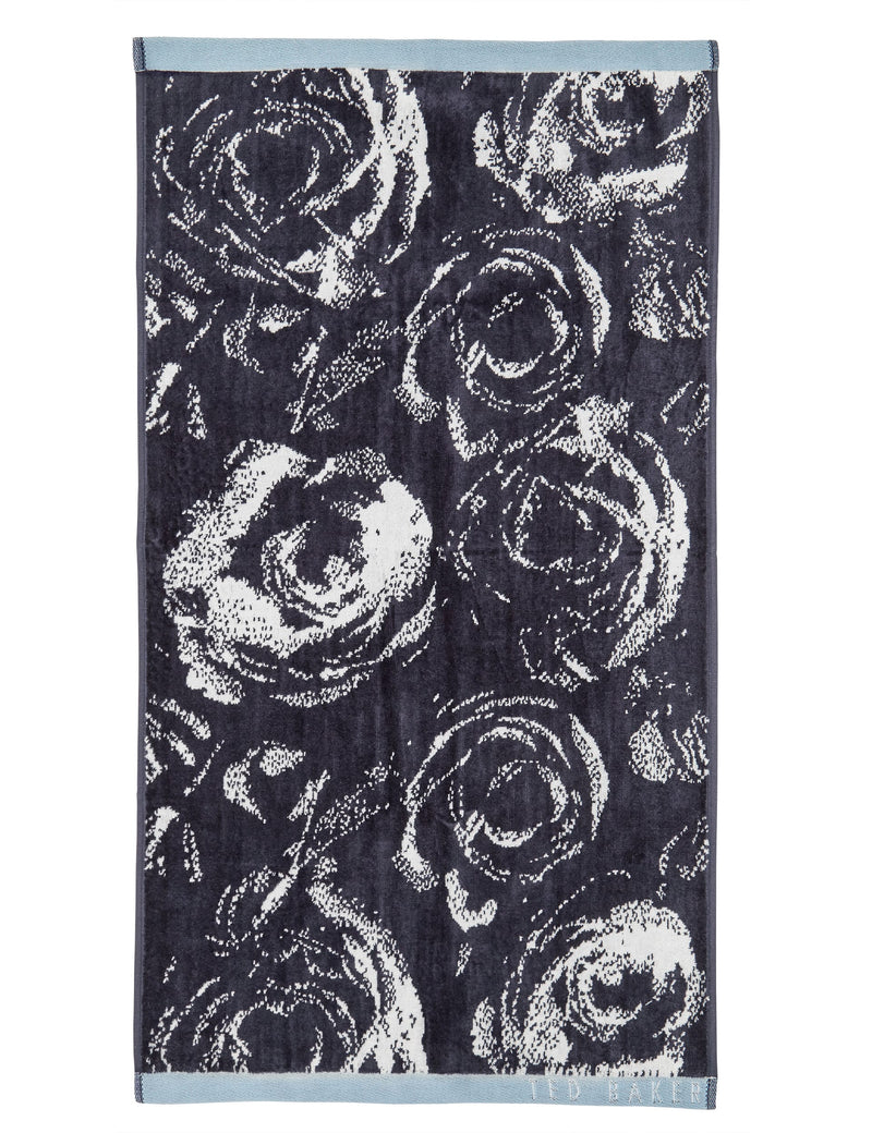 Ted Baker pure cotton rose bath towel, imported from the UK