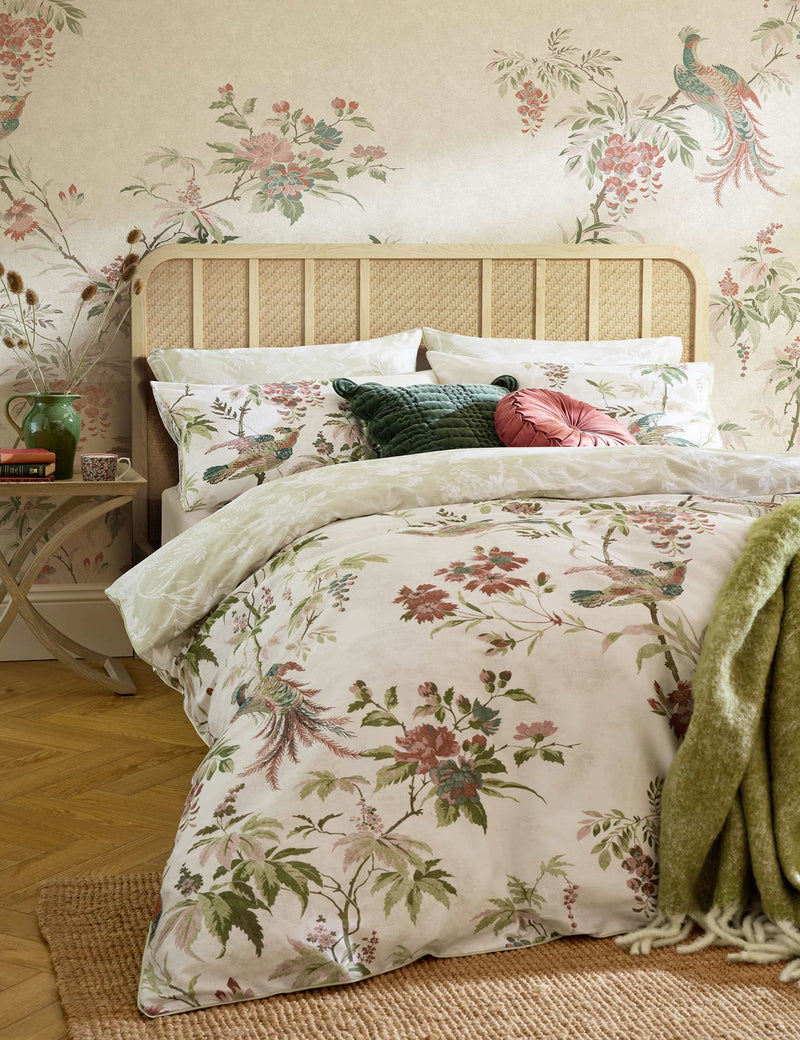 Laura Ashley Attleton bedding set pure cotton sateen - British product