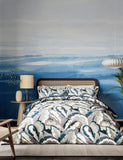 Bedeck of Belfast Calathea bedding set, imported from the UK