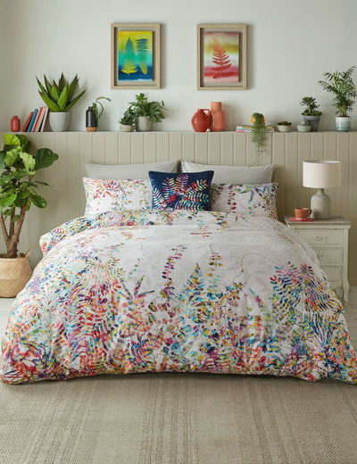 M&S Clarissa Hulse Pure Cotton Sateen Cascading Kaleidoscope Bedding Set- Buy online at McGrocer