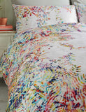 Clarissa Hulse pure cotton sateen cascading kaleidoscope bedding set (British brand)