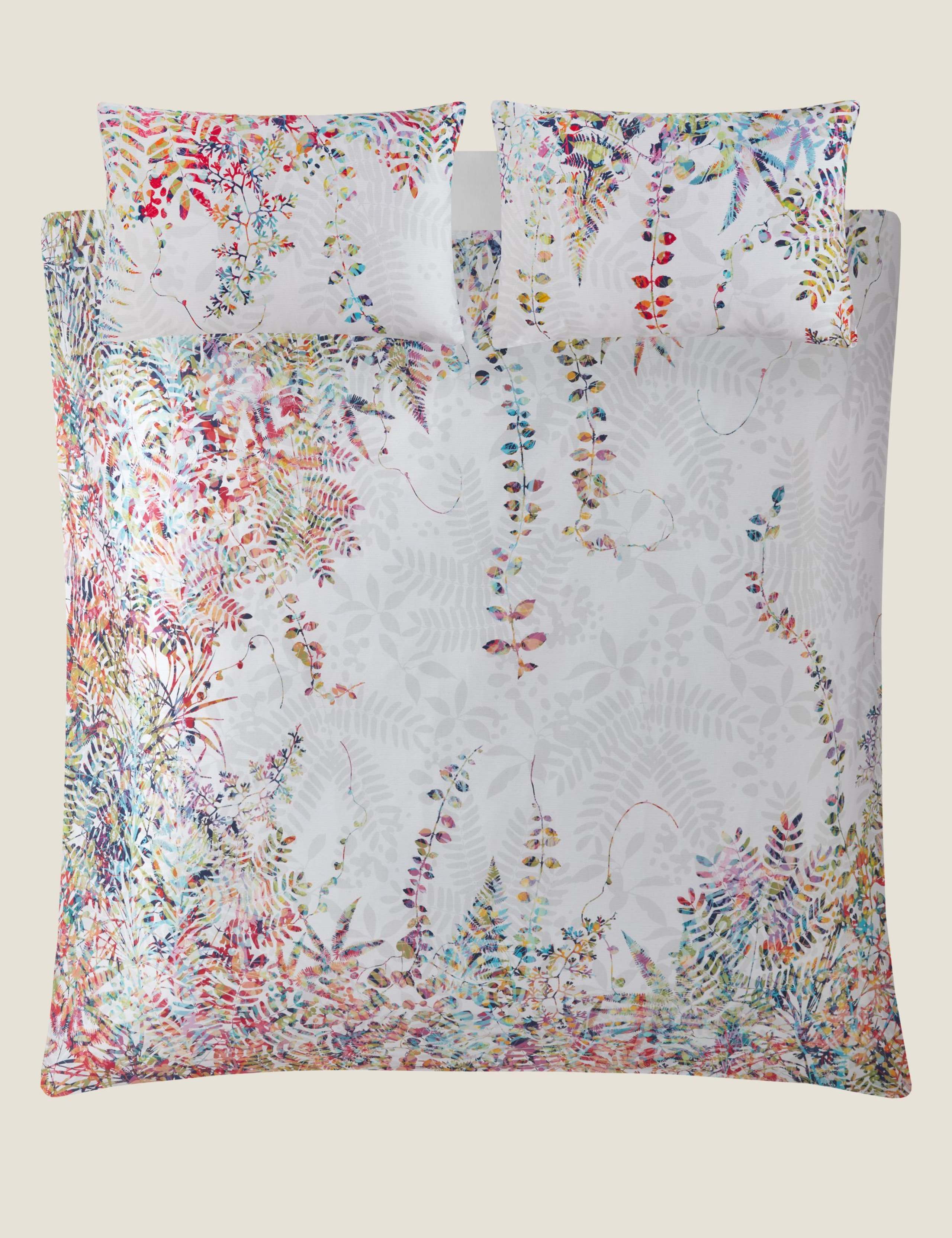 Clarissa Hulse pure cotton sateen cascading kaleidoscope bedding set (British brand)